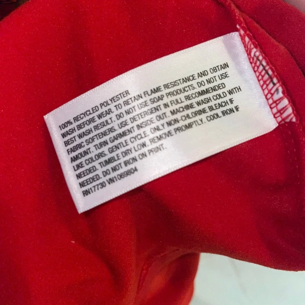 Wondershop‎ Kids Red Cookie Crew Pajama Top Short Sleeve Sleep Shirt S 6/7 NWT